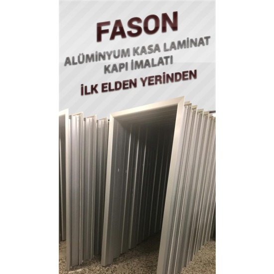 alüminyum kasali laminat kapi