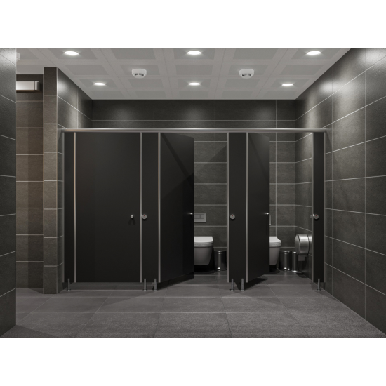 PETROL OFISI KOMPAKT LAMINAT WC KABIN UYGULAMASI