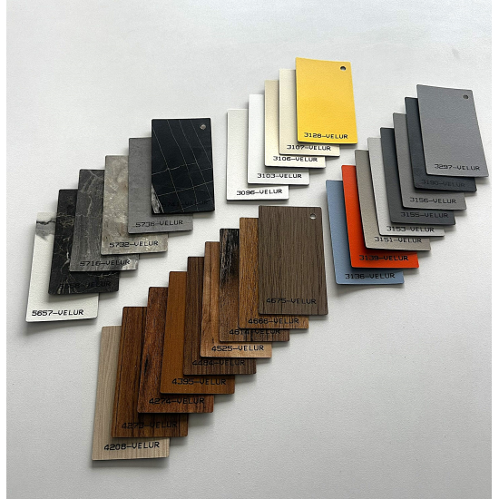 gentas kompak laminat renk kartelasi