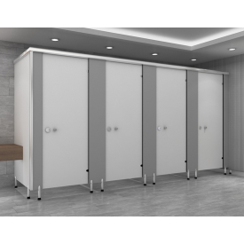 4 Kapılı ve 4 bölmeli,-L- tipi 12mm Hpl Compact Laminat Kabin Fiyat