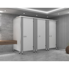 3 Kapılı, 3 bölmeli ,  -L- tipi 12mm %100 hpl Compact Laminat Kabin fiyatı.