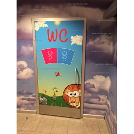 Shell Çocuk WC Giriş Kapısı
