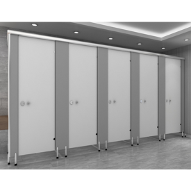 5 Kapılı,5 Bölmeli,-L-,tipi,12mm Hpl Compact Laminat Kabin Fiyatı