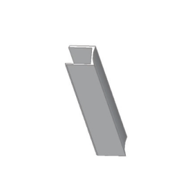 KOMPAKT LAMİNAT WC KABİN ALÜMİNYUM  U PROFİL